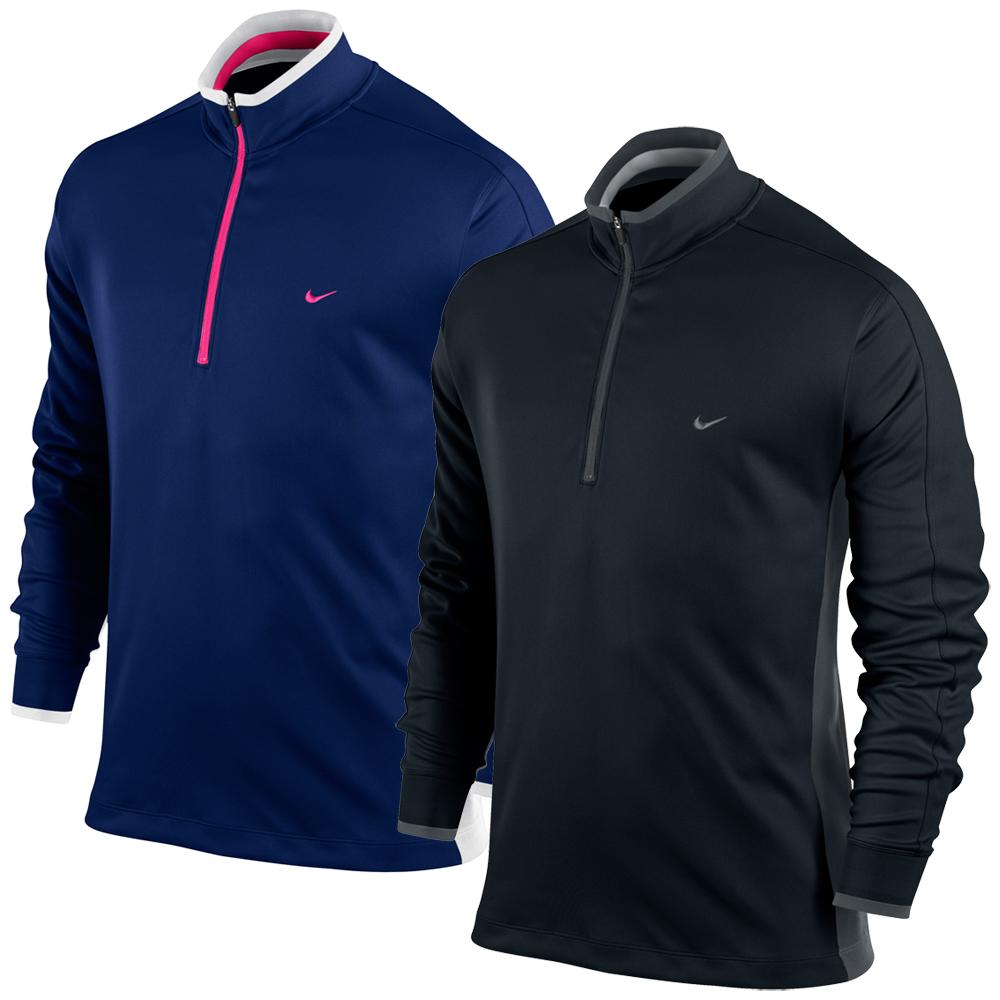 nike dri fit half zip mens