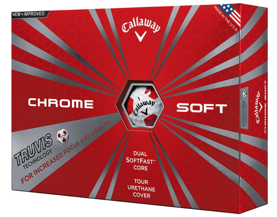 Callaway Chrome Soft Truvis Golf Balls (12 Balls)