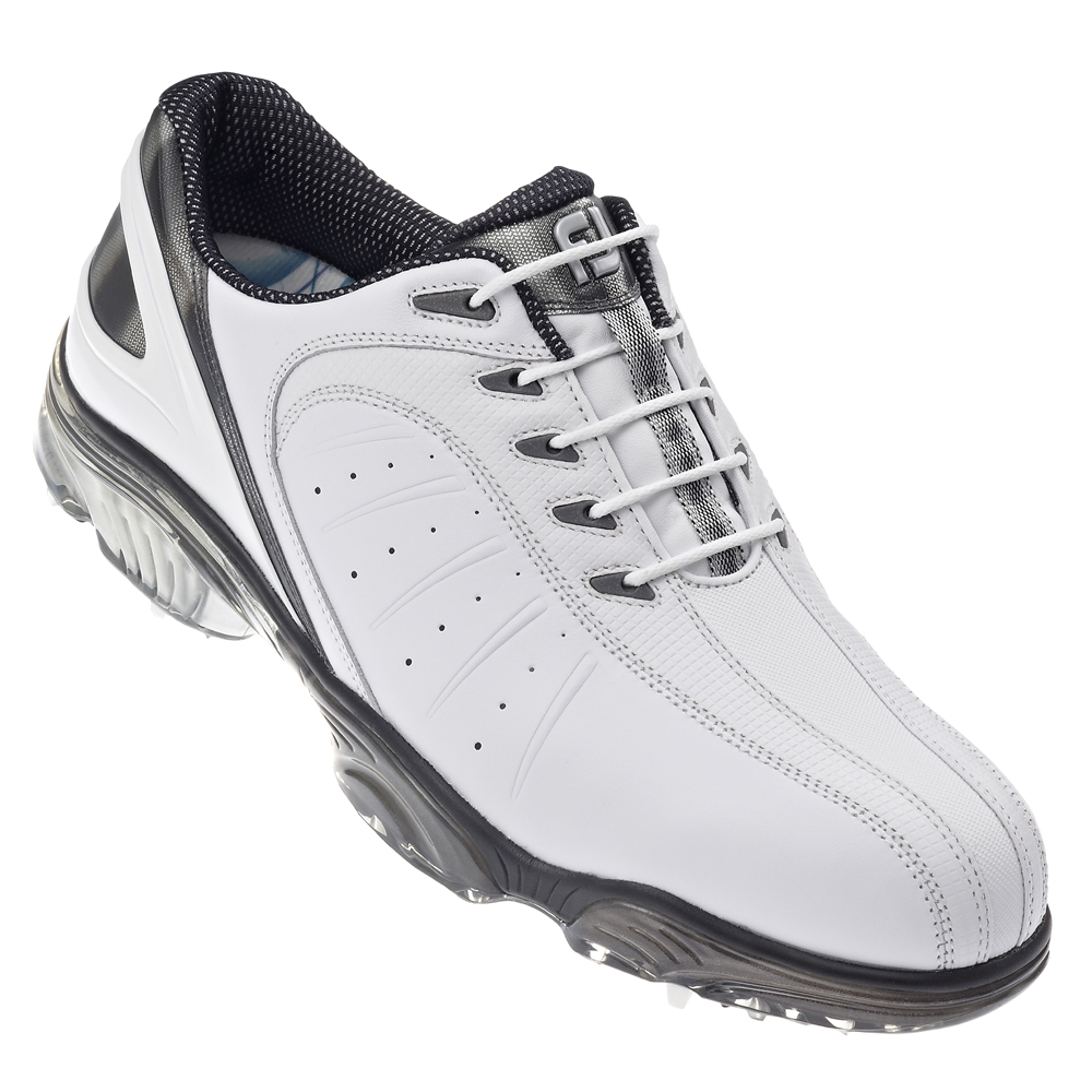 FootJoy Mens FJ Sport Golf Shoes (White/Silver/White) 2013