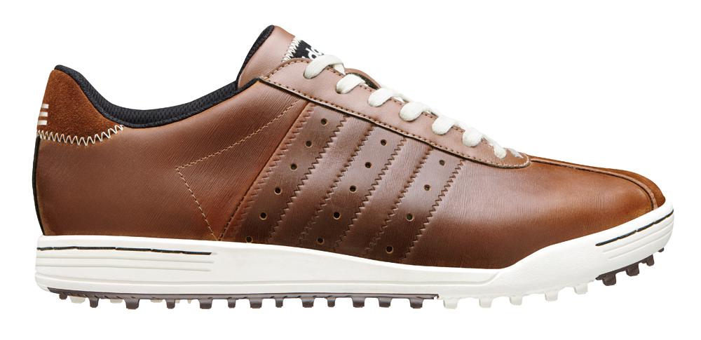 Adidas Adicross Ii Golf Shoes White Brown Adidas Adicross Ii Golf Shoes White Brown