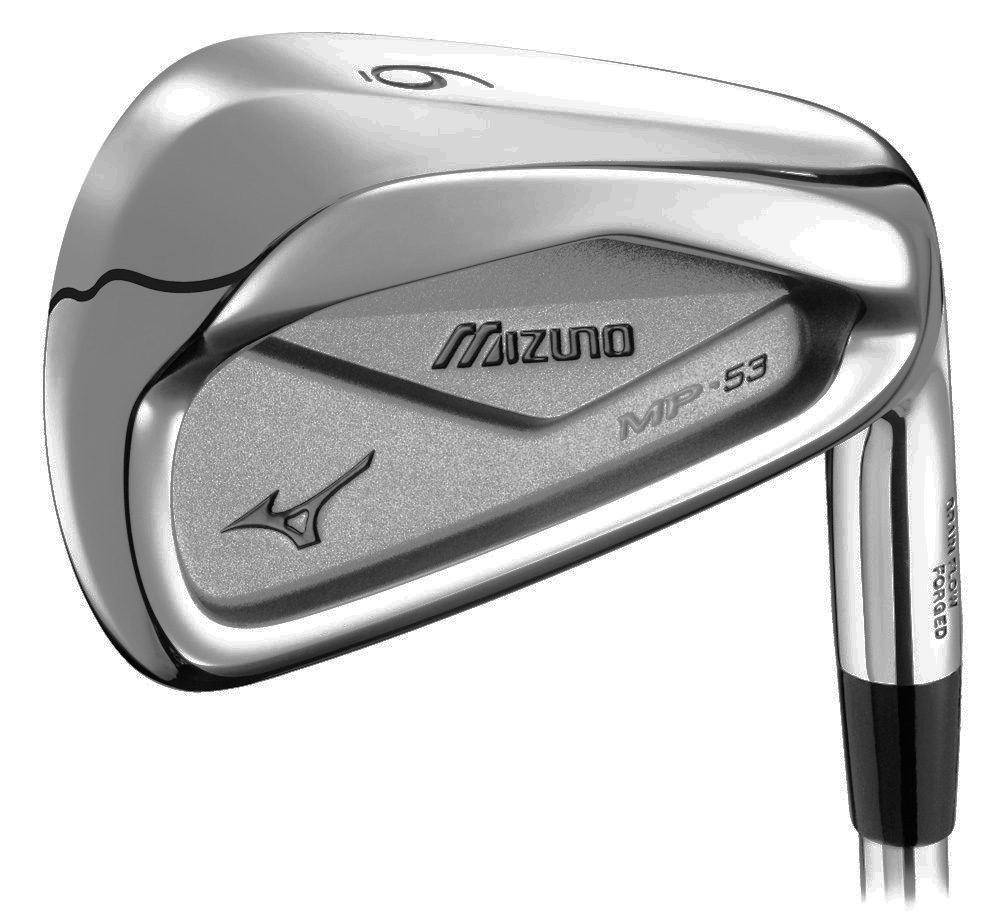 Mizuno Mp-53 White Satin Irons (steel Shaft) - Golfonline