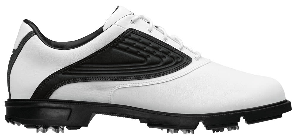 Adidas Mens AdiCore Z Traxion Golf Shoes (White/Black/White)