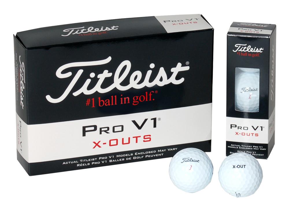 Titleist Pro V1 XOuts Practice Golf Balls (12 Balls)